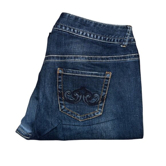 Lane Bryant Denim - Lane Bryant Plus Size Straight Leg Jeans Womens 20 32 Medium Wash Pockets Blue